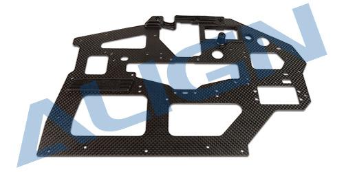 H55B004AXT - 550X Chassis Seitenteil Carbon (L) Align H55B004AXT