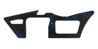 H6NB002XXT - 600XN Chassis Seitenteil Carbon (Unten)