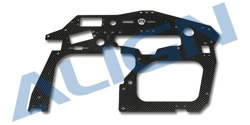 H7NB001XXT - 700N DFC Carbon Chassis Seitenteil (L) _ 2.0mm Align H7NB001XXT