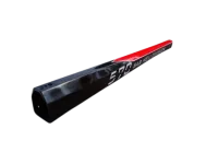 H9033-S - Vollcarbon Heckrohr Schwarz _ Rot - Goblin 570