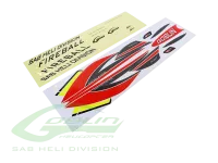 HA064-S - Fireball Sticker - Fireball
