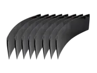 HA082-S - Schrumpfschlauch schwarz 350mm (8 Stueck)