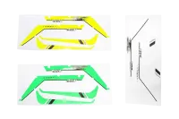 HA092-S - YELLOW _ GREEN _ WHITE STICKERS - RAW 580