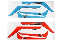 HA093-S - BLUE ORANGE STICKERS - RAW 580