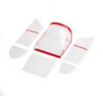 HAN-4495 - Window Set with Windshield: Carbon Cub 15cc