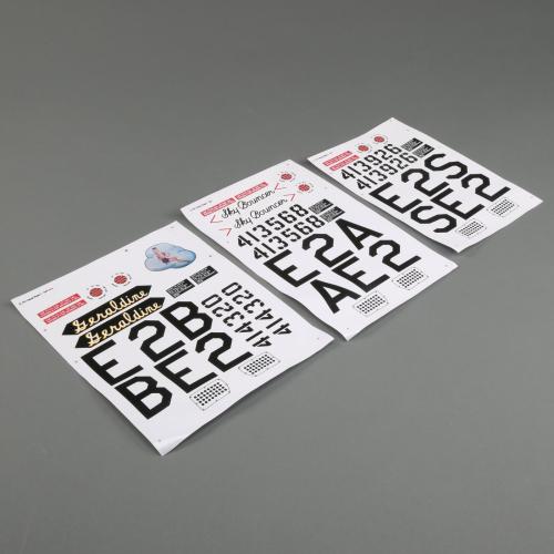 HAN282013 - Decal Set (3): P-51D Mustang 20cc HANGAR 9 HAN282013
