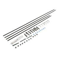 HAN528025 - Heckstreben-Satz: Carbon Cub FX-3 100-200cc