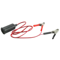 HBZ6513 - Alligator Clip: 12V Lighter Adapter