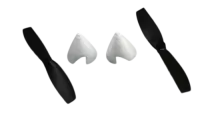 HBZ7907 - Spinner u. Propeller Set - Delta Ray