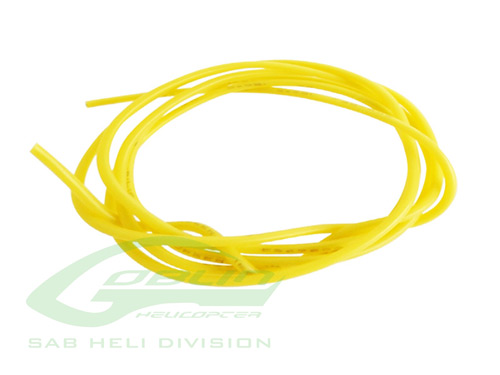 HC505-S - Silikonkabel 1qmm gelb (1m) - Fireball_miniComet SAB HC505-S