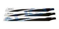 HD690D - +690 Carbon Fiber Main Blades 3-Blade Set