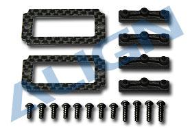 HN6070T - 600N Carbon Fiber 18G Servo Adapter Plate Align HN6070T