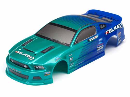 HPI112815 - Karosserie Ford Mustang Falken Tire. lackiert (140mm) Micro HPI HPI112815