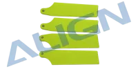 HQ0743C - 74 3K Tail Blade - Fluorescence Yellow