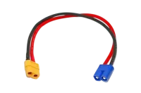 HRC9613 - Ladekabel - Gold - XT60 Ladestecker zu EC3 Stecker - 300mm