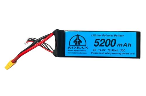 HSM-470-SP038 - Akku 5200mAh 4S XT60 Roban HSM-470-SP038