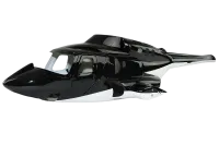 HSB-AW600BLX-WD - Airwolf 600 black (metal retract. working door)