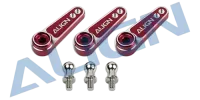 HSP61015QR - D6FF Metal Servo Horn(M2.5)-Red