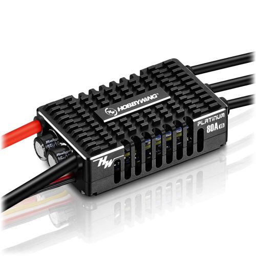 HW-30203201 - Hobbywing Platinum Pro 80A Regler V5 3-8s. 8A BEC HW-30203201