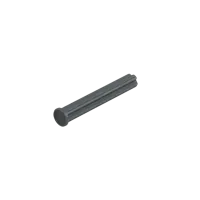 CJH0046.01 - CaDA Bricks Technik Achse mit Anschlag 4er Laenge. dunkelgrau