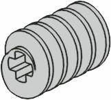 CJM0011.02 - CaDA Bricks Technic Schneckenrad CJM0011.02