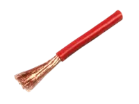 SK10-EG-RT - Silikon Kabel 1 qmm rot