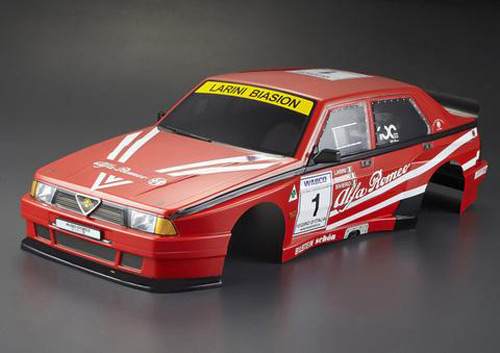 KB48482 - Alfa Romeo 75 Turbo Evoluzione Rally-Racing 195mm. lackiert_beklebt killerbody KB48482