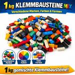 KBM10001 - 1 kg Mixed Building Blocks &8211; assorted colors & shapes
