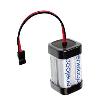 KK4-124005 - eneloop 4.8V _ 750mAh AAA 4er Wuerfel Panasonic KK4-124005