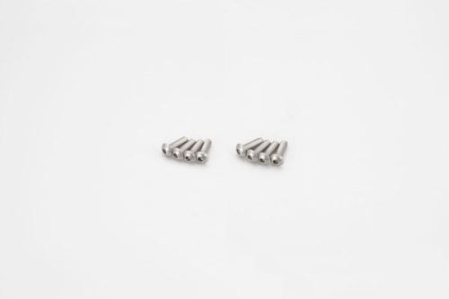 KY1-S13010HT - Linsenkopf Sechskantschrauben M3X10mm (8) Titan Kyosho KY1-S13010HT