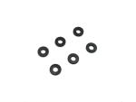 KY97059-01BK - Kyosho Black Anodized Washer 3x7x1mm. (6)