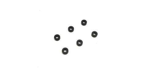 KY97059-03BK - Scheiben Kyosho 3x7x3mm (6) - Schwarz KY97059-03BK