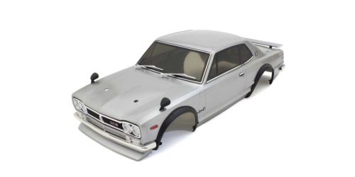 KYFAB606SL - Body shell set 1:10 Fazer FZ02S Skyline 2000 GT-R KPGC10 Silver Kyosho KYFAB606SL