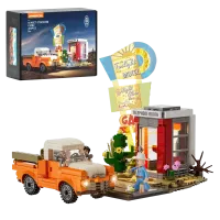 LB9082 - Lumibricks Zwischenstopp bei Sonnenuntergang (455 Teile)