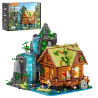 LB9083 - Lumibricks Wasserfallhuette (2539 Teile)