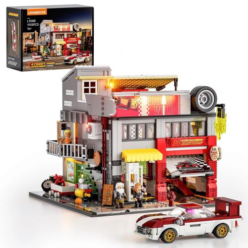 LB9088 - Lumibricks StraSzen-MOD-Garage (1935 Teile) FunWhole LB9088