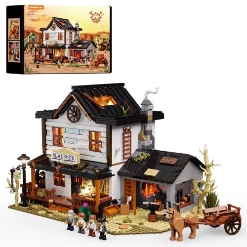 LB9089 - lumibricks-old-west-blacksmith-2042-teile-lb9089