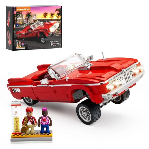 LB9093 - Lumibricks Sammlerstueck Low Rider - Big Red (969 Teile) FunWhole LB9093