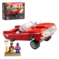 LB9093 - Lumibricks Sammlerstueck Low Rider - Big Red (969 Teile)