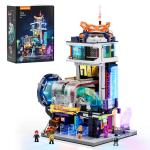 LB9098 - Lumibricks Cyberpunk Floating Train Station (2760 Teile)