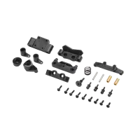 LOS-1761 - Bulkhead. Pin Mounts. Steering Rack. Servo Saver: Micro-B