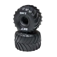 LOS-2060 - MT Tires. Black Beadlock. Premounted : Mini LMT