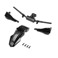 LOS-2281 - Schutzblech. Handschutz & Lenker. Schwarz: Promoto-SM