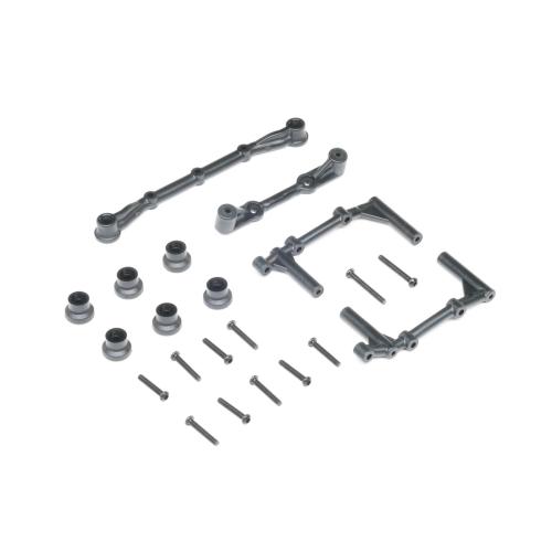 LOS-2821 - Body Mounts & Hood Support. Zombie: Mini LMT LOSI LOS-2821