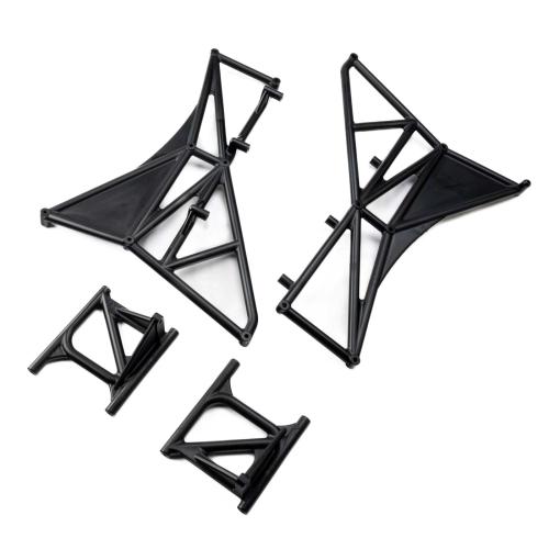 LOS-3629 - Kotfluegelhalterungen und Schutzbuegel. hinten. links_rechts: 5IVE-T 3.0 LOSI LOS-3629