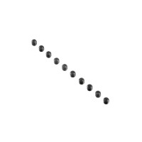 LOS-3821 - Flat Point Set Screws M4x4mm