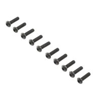 LOS-3938 - Button Head Screws. M4 x 16mm STL