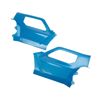 LOS-4004 - Karosserieteil. Tuer. links_rechts. Metallic-Blau: 5IVE-T 3.0