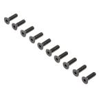 LOS-4014 - Flachkopfschrauben. M4 x 12 mm STL