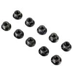 LOS-4030 - Nylock-Mutter mit Flansch. M6 STL